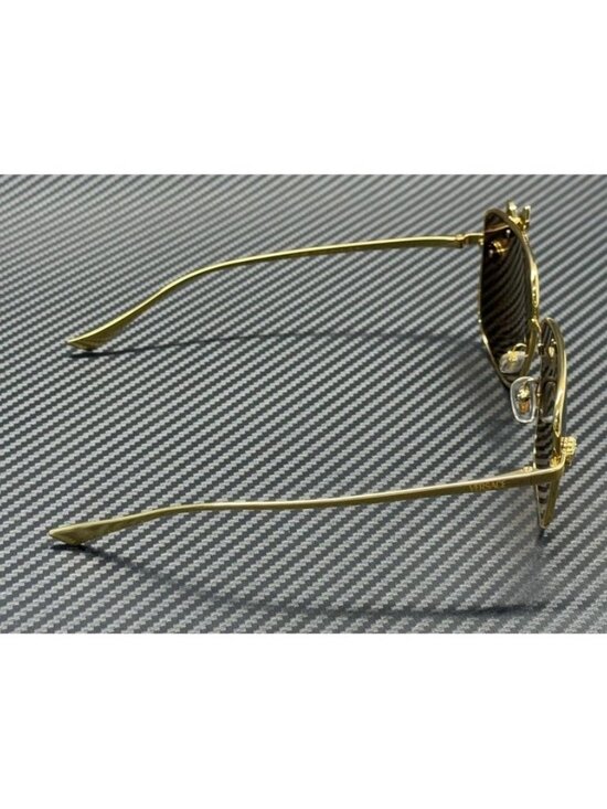 New Versace Women Real Gold Plated Sunglasses 59-15-140 main image 5